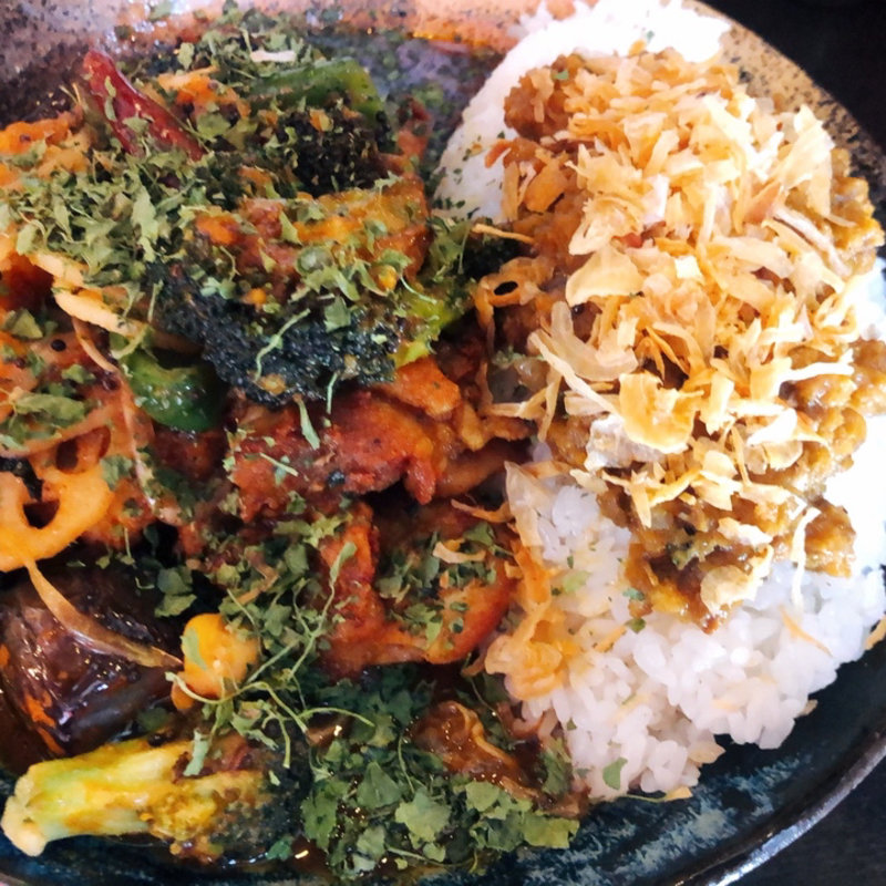 あいがけカレー(野菜)(カレーノトリコ)