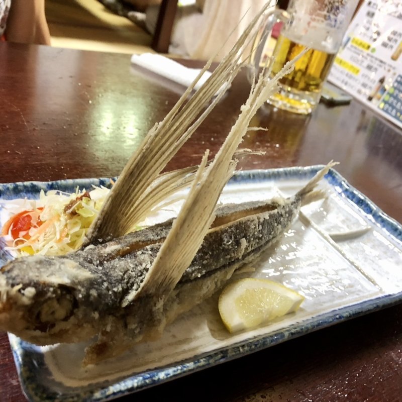 トビウオ姿揚げ(いその香り )