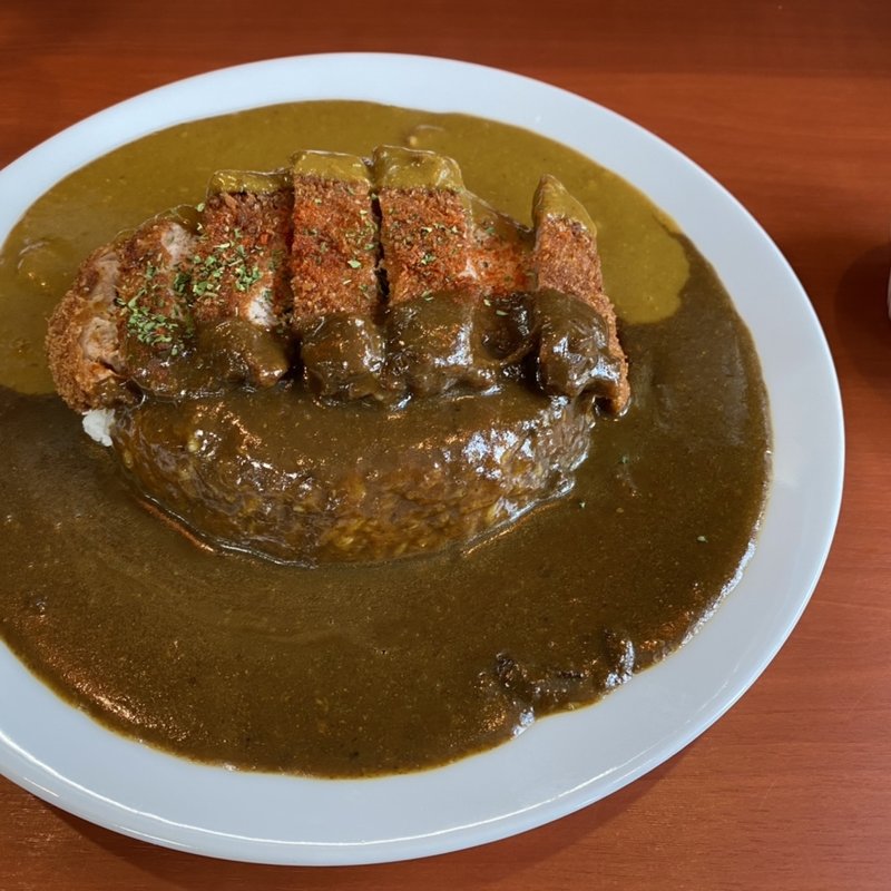 ロースカツカレーL(カレーハウスあんくる徳力店)