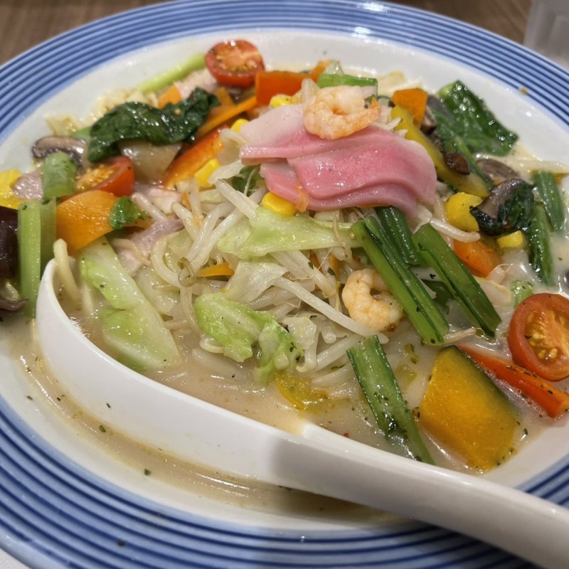 いろどり野菜のちゃんぽん(リンガーハット 千住ミルディス店)