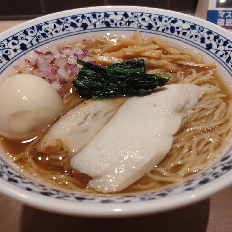 貝だし汁そば(貝出汁中華そば 麺匠 遊や)