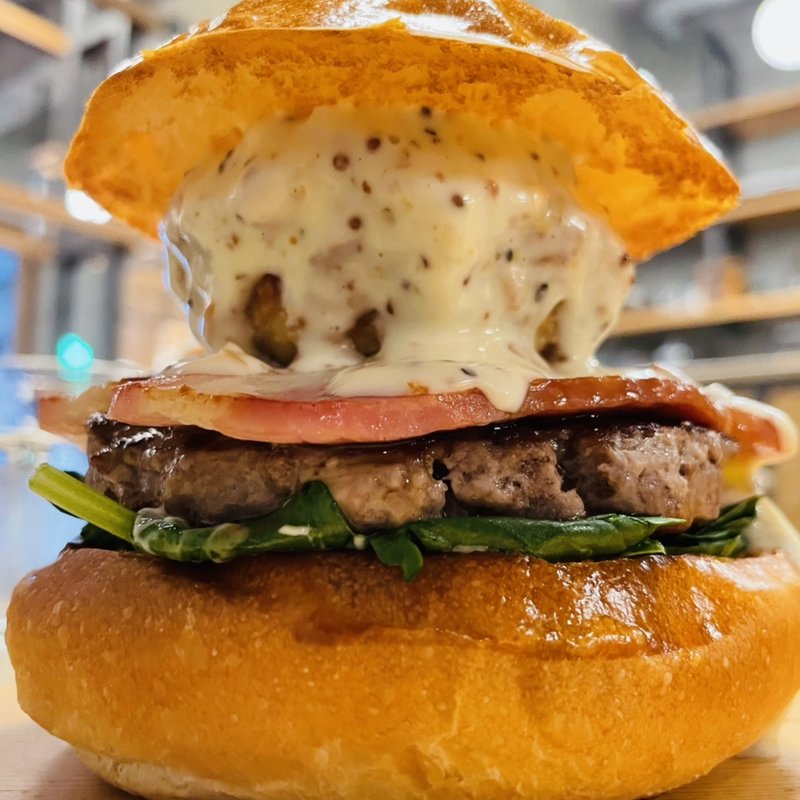 フライドマッシュルームバーガーDX(ビルダーズ （Builders）)