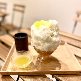生メロン氷(八ヶ岳氷菓店)