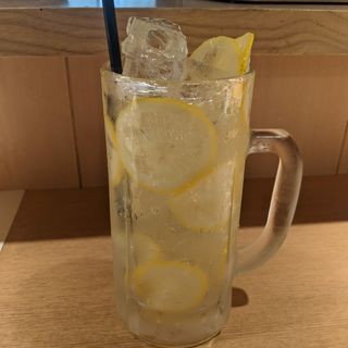 生レモンソーダ(魚と酒はなたれ 野毛本店)