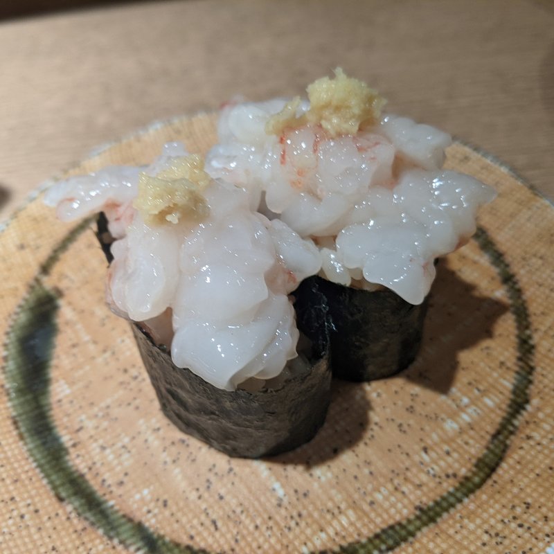 えびたたき軍艦(魚と酒はなたれ 野毛本店)