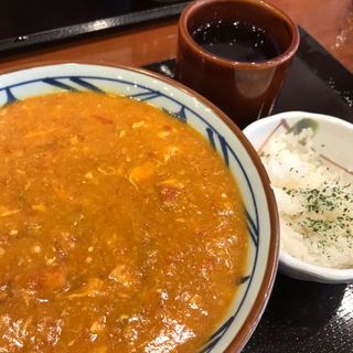 トマたまカレーうどん(並)(丸亀製麺 広島安芸店 )