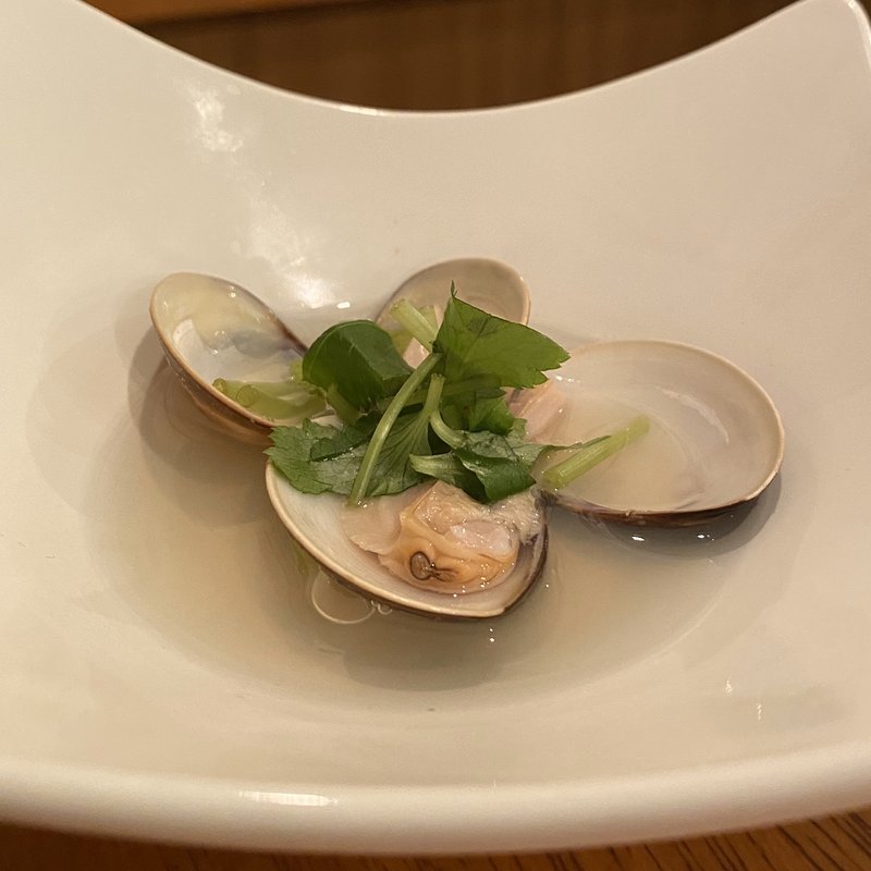 蛤の酒蒸し(みんな仲よくアスゲンタイガー 今池店)