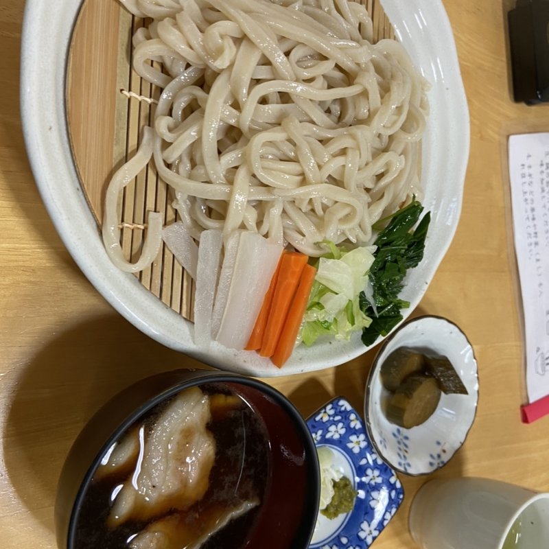 肉汁もりうどん(初後亭)