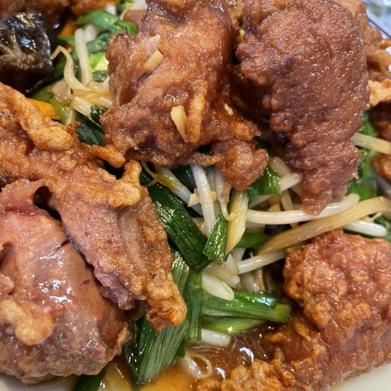 国産豚レバー定食(レバニラ定食 KEI楽)