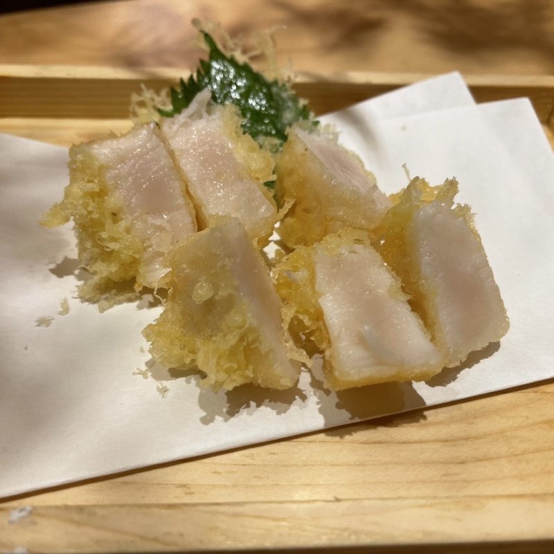 ホタテの天ぷら(玄水)