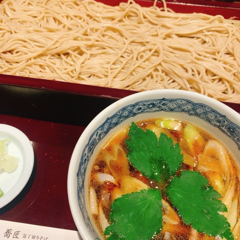 鴨せいろ(みとう庵 大手町店)