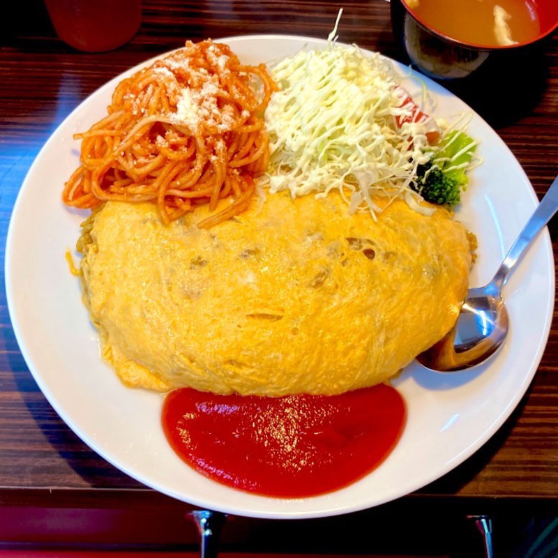 オムドライカレー大盛(洋飲食)