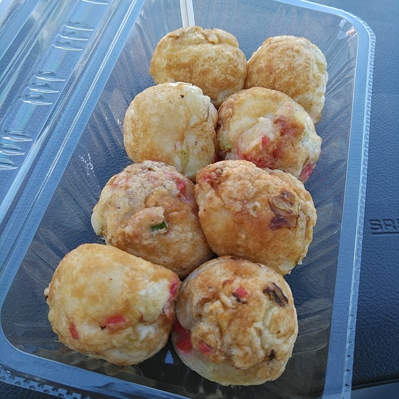 しょうゆたこ焼き(北上金ヶ崎パーキングエリア（下り）スナックコーナー )
