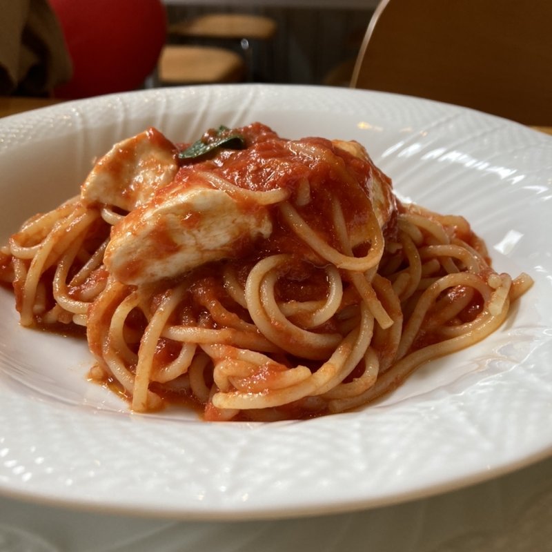 モッツァレラのトマトソーススパゲティセット(みるくのアトリエ )