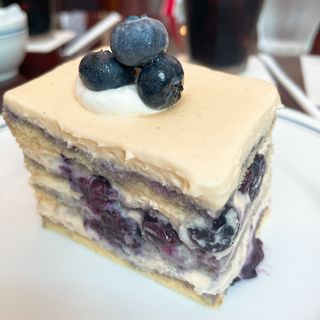 ブルーベリーのショートケーキ(パパス・カフェ 丸の内本店)