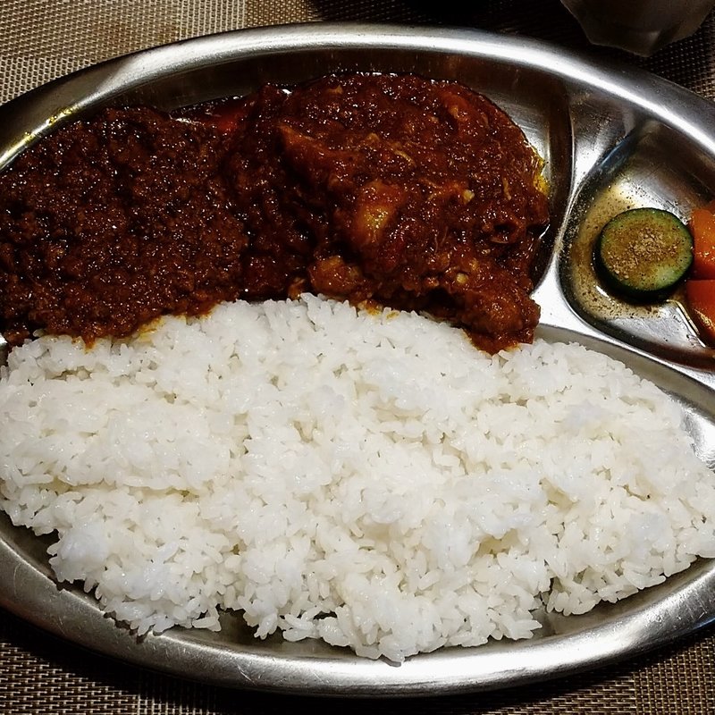 チキンとキーマ(アンナプルナ)