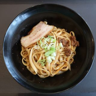 四川汁なし担々麺(釜聖麺屋)