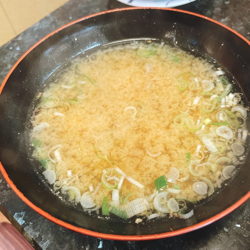 甘海老のかしらの味噌汁(廻鮮寿司処 タフ あざみ野店)