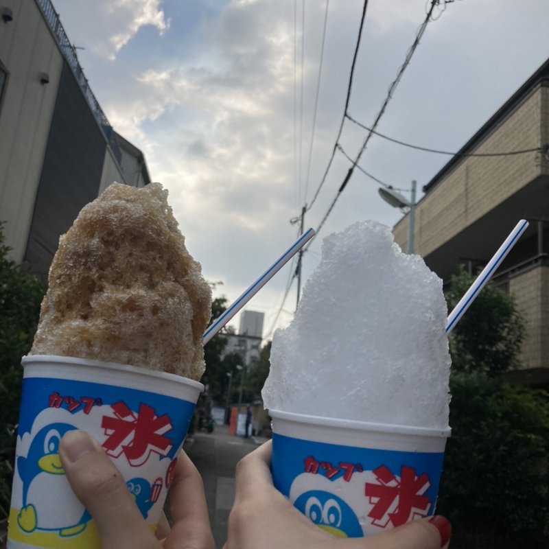 かき氷(たこぼーず)