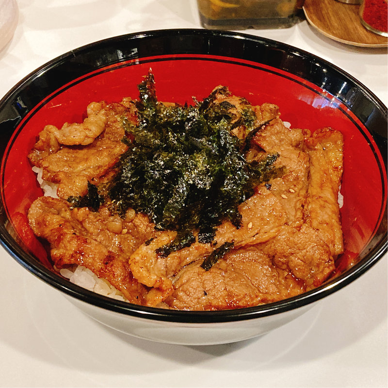 炭火焼肉丼（並）(炭火焼肉丼 牛めし家 国立店)