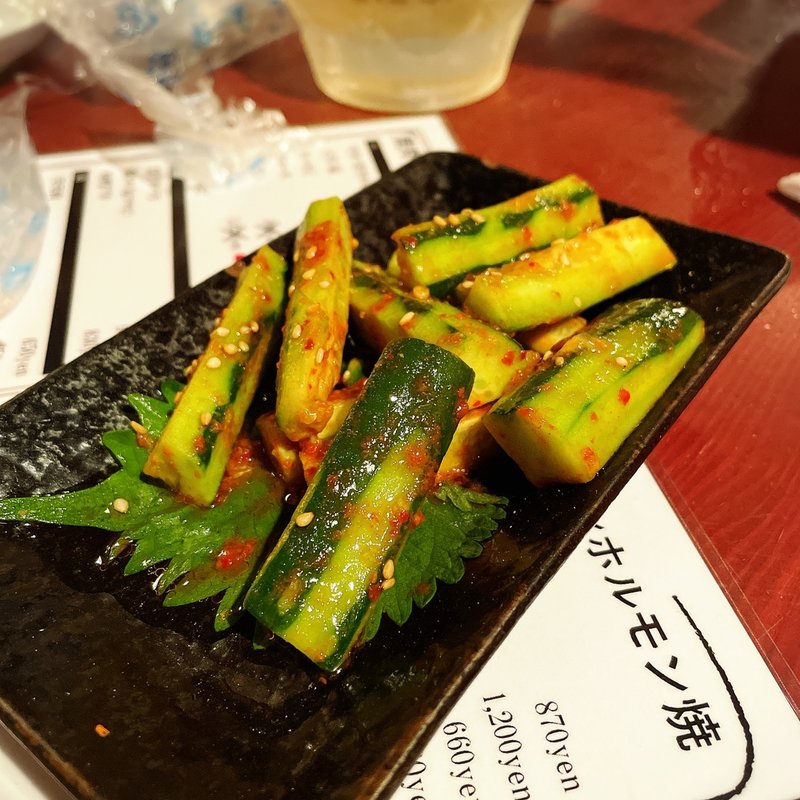 韓国風胡瓜たたき(福ちゃん)