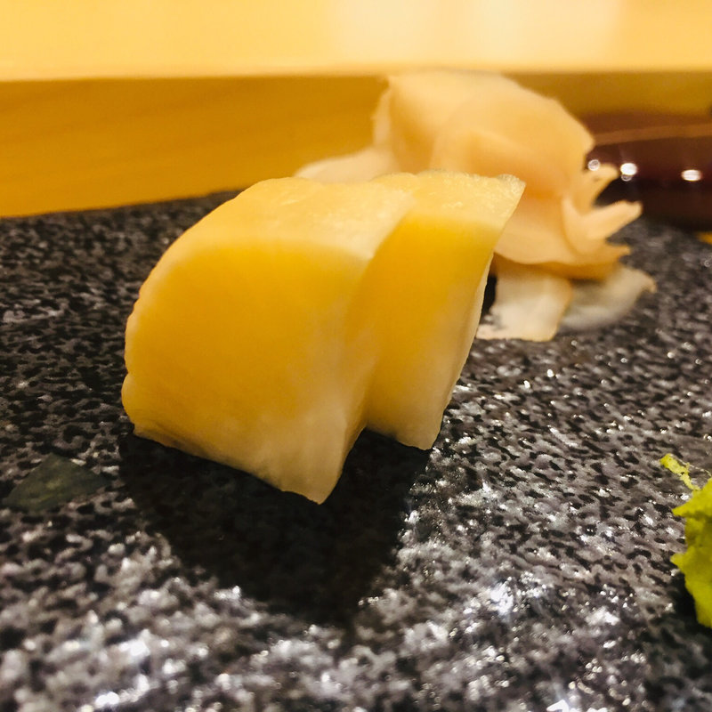 桜島大根の奈良漬け(鮨一)