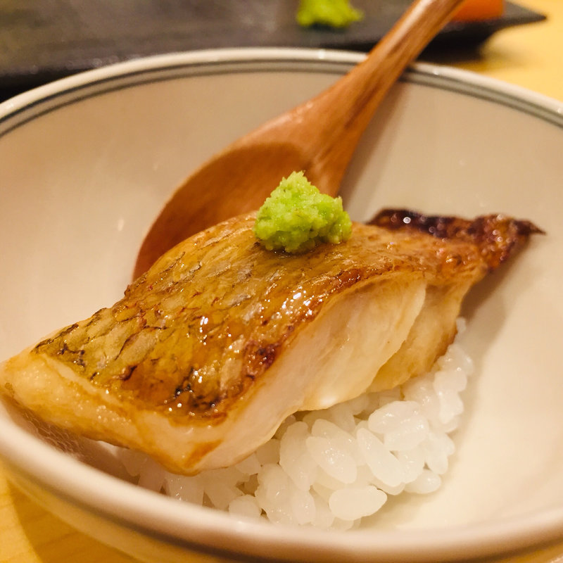 のどぐろご飯(鮨一)