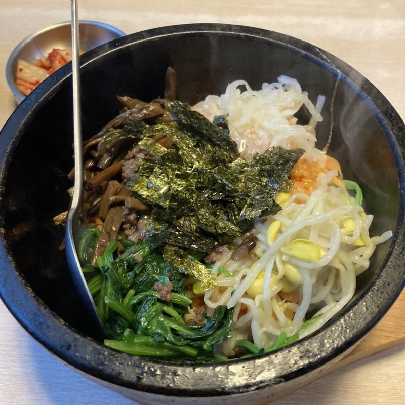 石焼ビビンバ(冷麺館 生野本店)