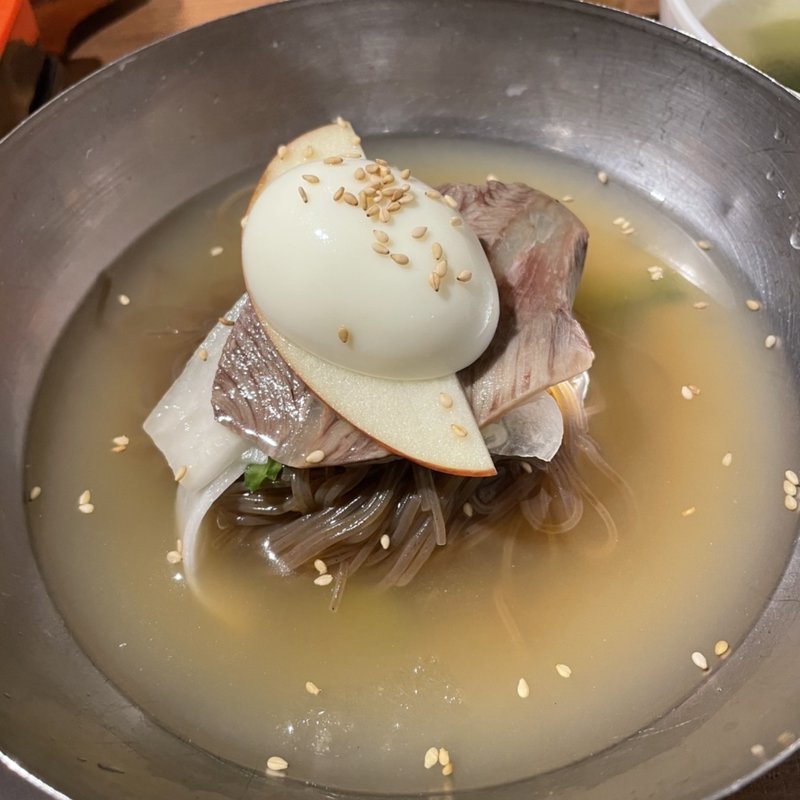 冷麺　石焼ビビンバセット(韓国伝統料理 ハヌリ池袋店)