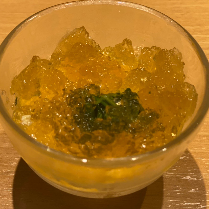 鱧の子の玉子豆腐(みこころや )