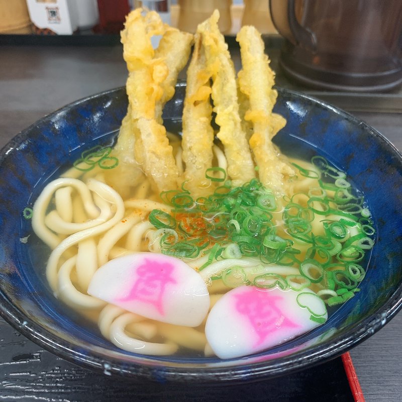 ごぼう天うどん(資さんうどん 野芥店)