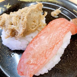 生本ずわい蟹とカニ味噌和え(スシロー 広島古市店 )