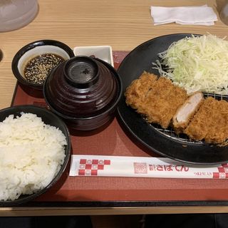 ヒレブリアン定食(とんかつ 新宿さぼてん ルクア大阪店)