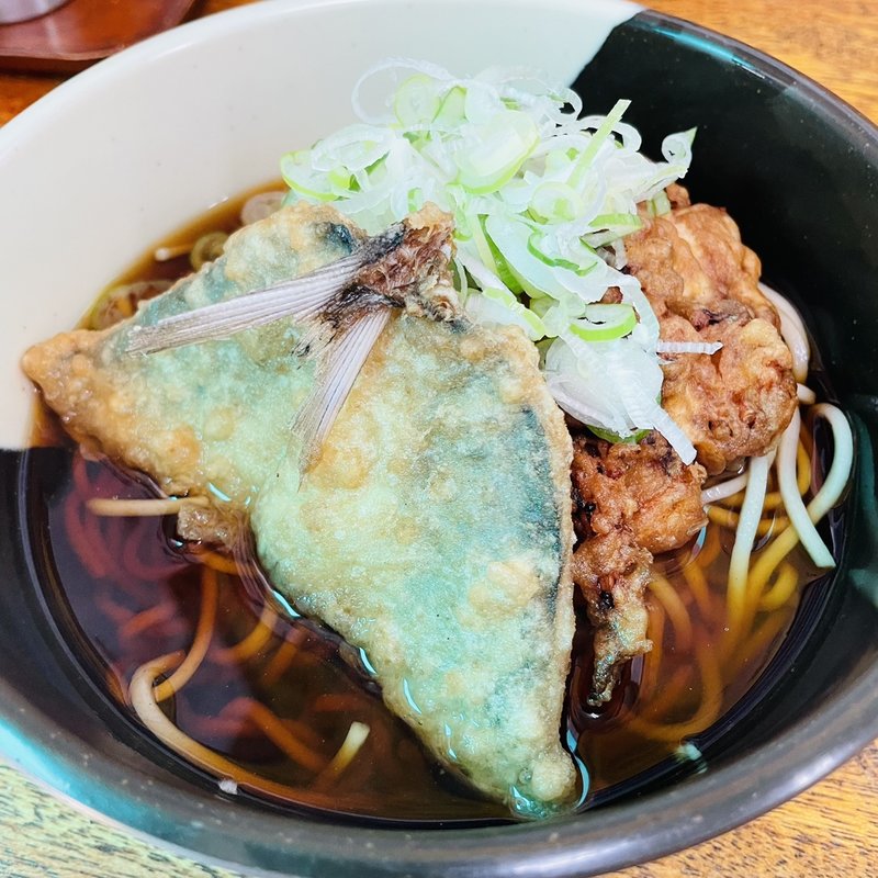 あじ天そば(六文そば 須田町店)