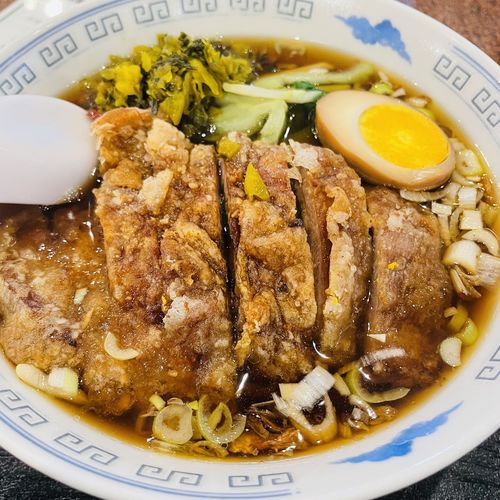 食品サンプル　パーコー麺　排骨麺 排骨麺(台湾客家料理新竹(タイワンハッカリョウリシンチク))の口コミ