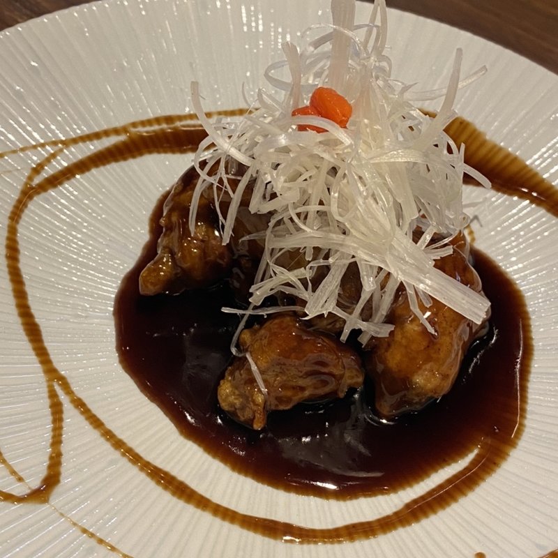 当店人気！黒酢の酢豚 S 650  L 1050円(CHI·i·NA)