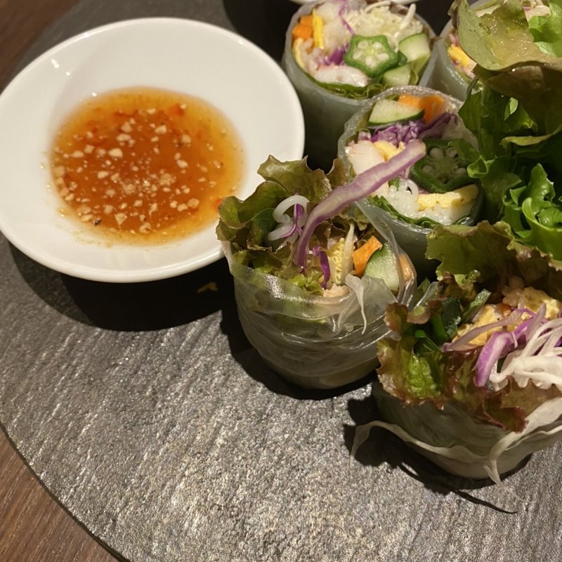 シェフの気まぐれ生春巻き(Ciel Thai)