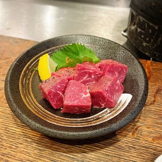 ラム肉の厚焼きステーキ(ひげのうし 本店)