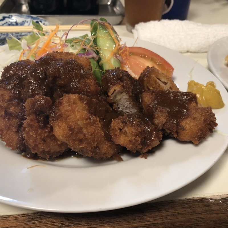 豚ヒレカツ(お食事処アケミ )