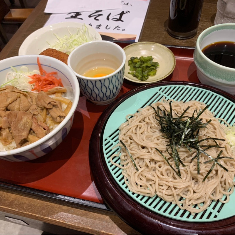パンチ丼セット(山田うどん食堂 蓮田店)
