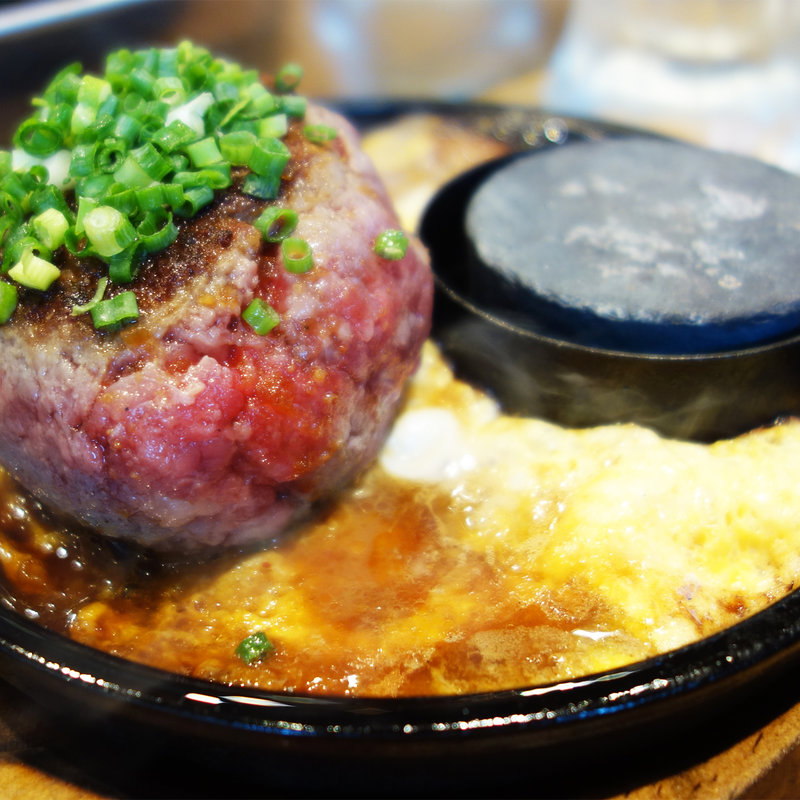 ハンバーグLサイズ(焼肉 極味や 西新駅前店✳ランチ営業中)