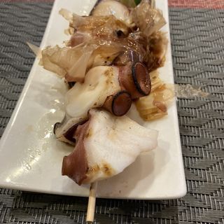 たこ串焼き(天羽商店)