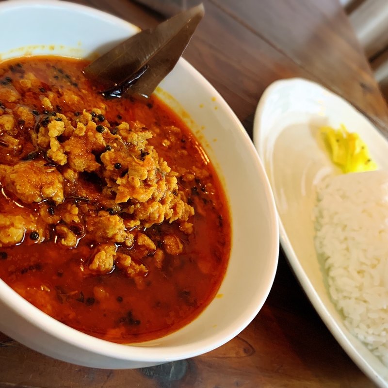 特スパイシーキーマカレー(自転車とカレー みやうら商会)