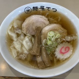ワンタンメン(麺屋てつ)