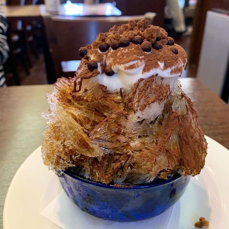 ティラミスかき氷(Patisserie　Rond-to （パティスリー ロント）)