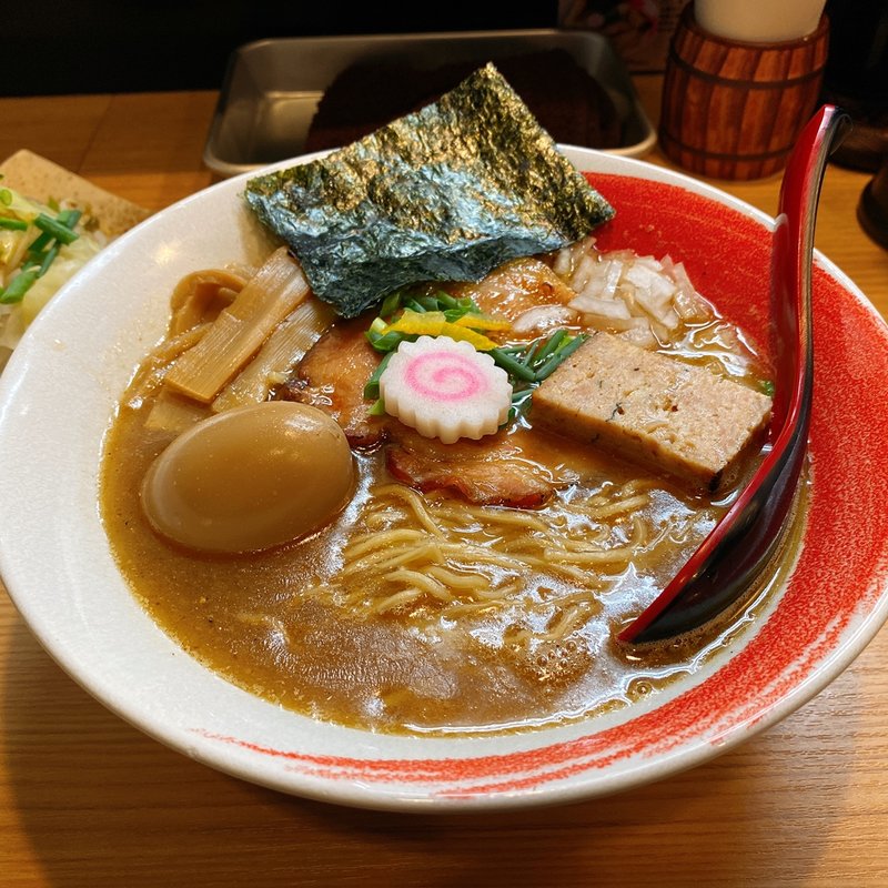 鶏魚介そば(麺屋　海道)