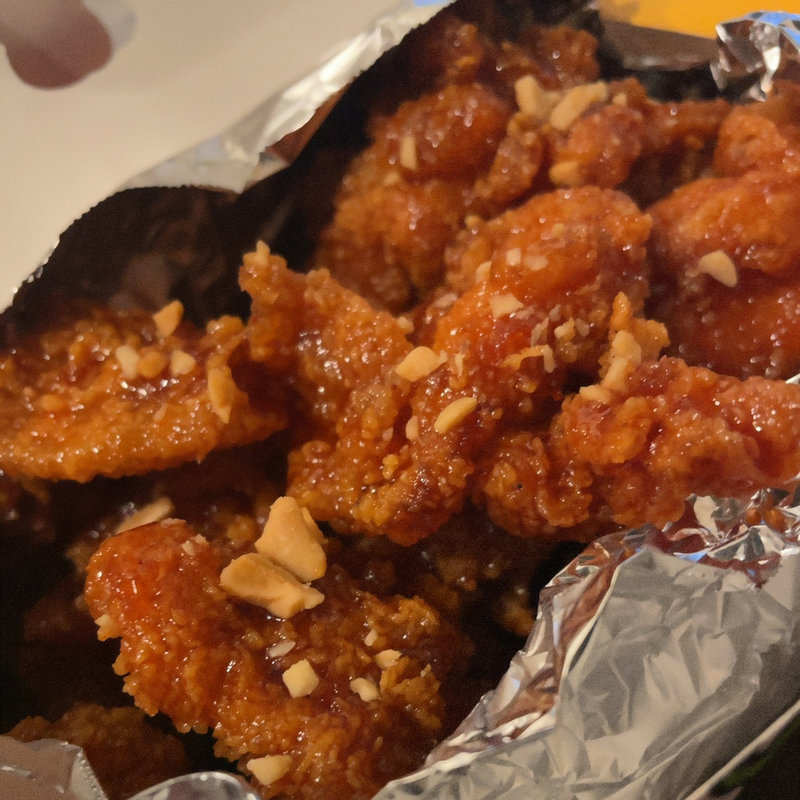 ヤンニョムチキンハーフ(クリスピーチキンアンドトマト蒲田店)