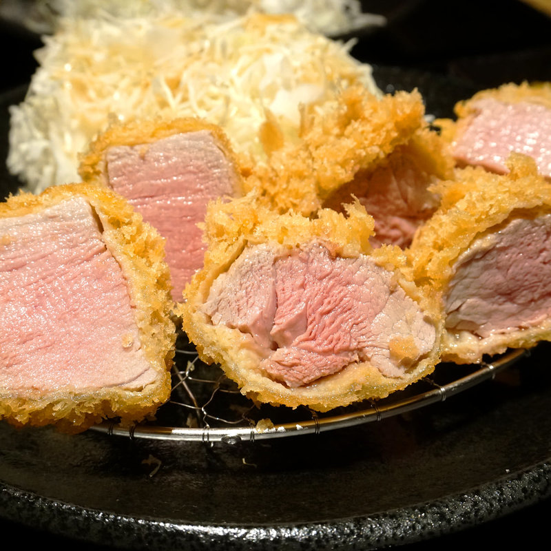 上ロースかつ定食(ぶた肉専門 豚や)