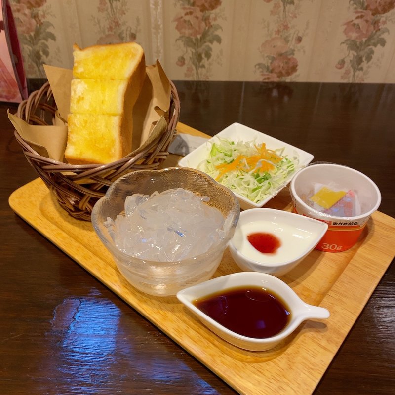 ところてんモーニング(カフェ シュエット)