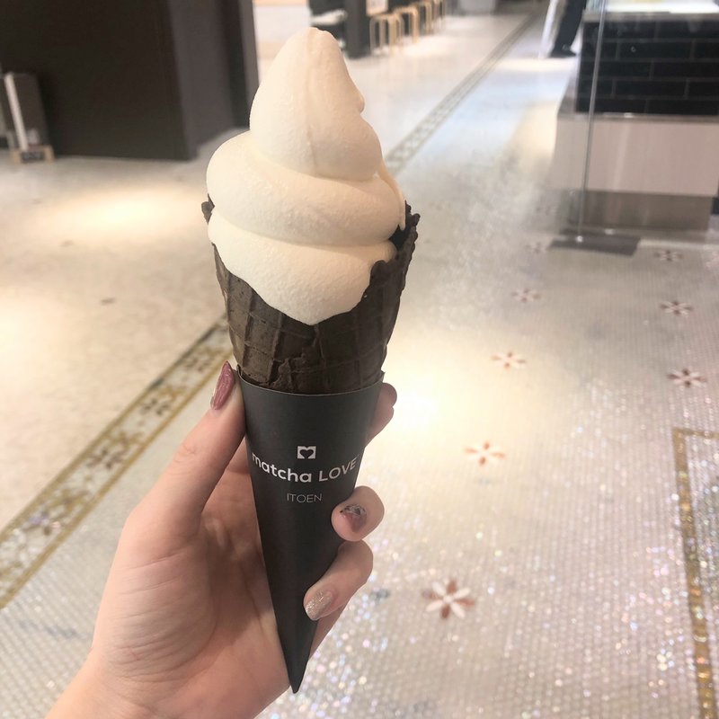 北海道ミルクソフトクリーム(matcha LOVE マッチャラブ)